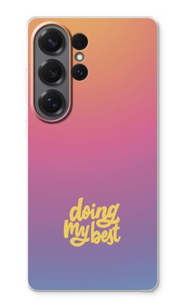 Doing my best