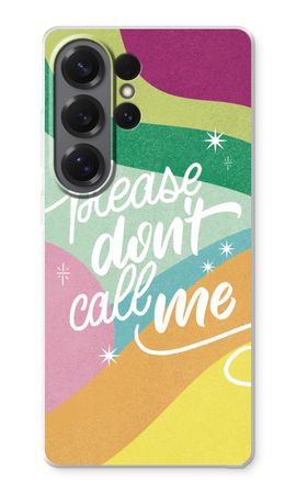 Don't call