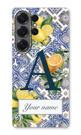 Monogram Blue tiles