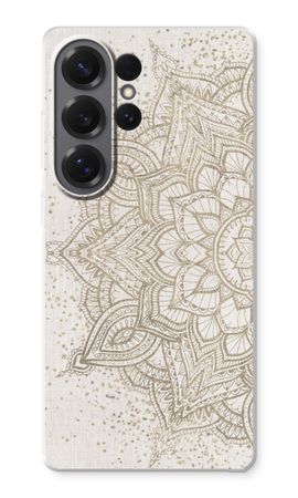 Boho golden mandala