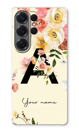 Flirty Flowers Monogram