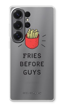 Fries before guys