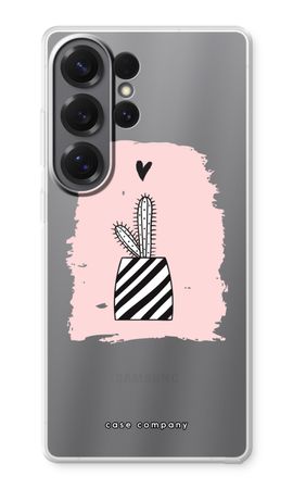 Black and white cactus