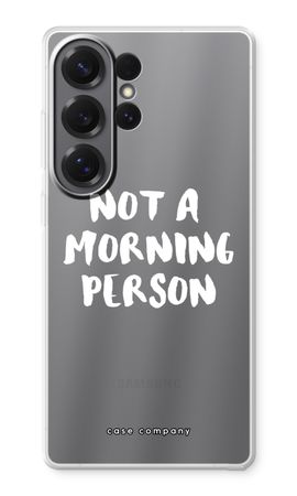 Morning person