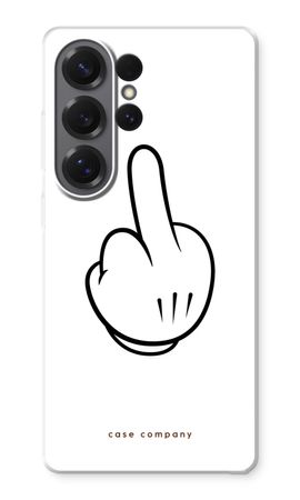 Middle finger white