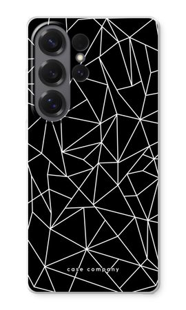 Geometric lines white