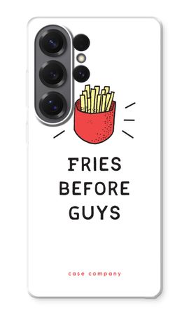 Fries before guys