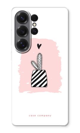Black and white cactus