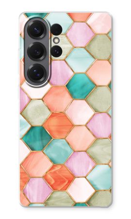 Hexagons in stained glass