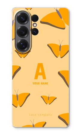 Amber Butterflies Monogram
