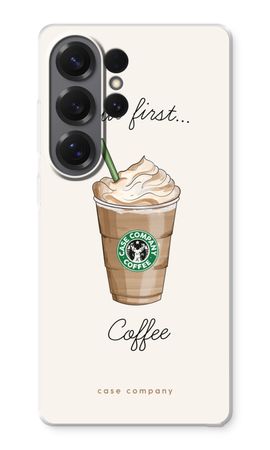 But first coffee