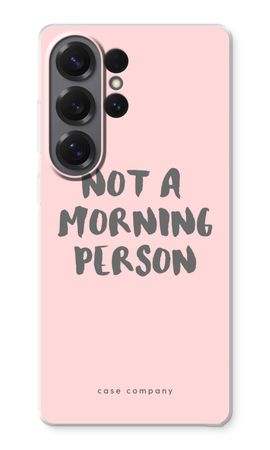 Morning person