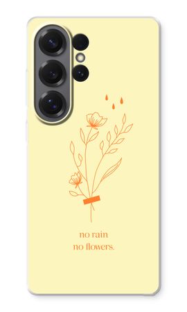 No rain no flowers