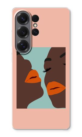 Orange lips