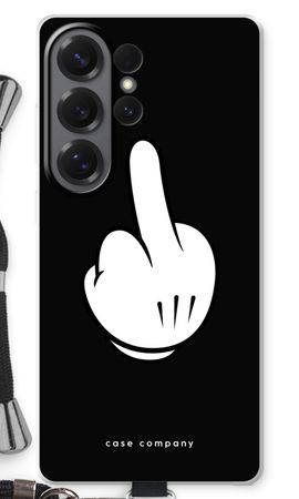 Mittelfinger schwarz