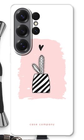Black and white cactus