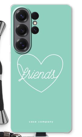 Friends heart pastel