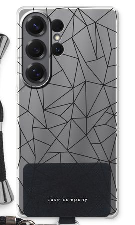 Geometric lines black
