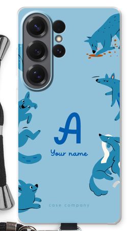 Playful Dogs Monogram
