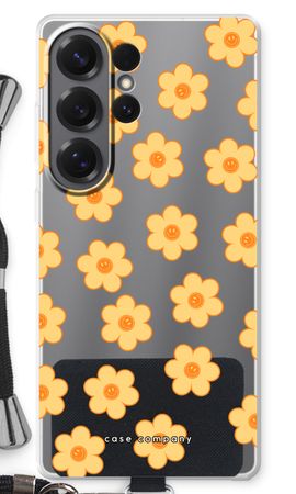 Gelbe Smiley-Blume