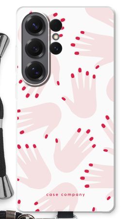 Hands pink