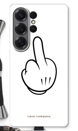 Middle finger white