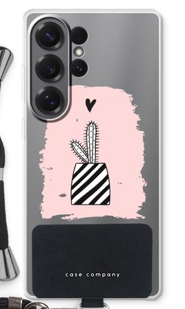 Black and white cactus