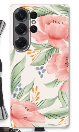 Zachtroze bloemen