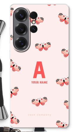 Rosy Butterflies Monogram