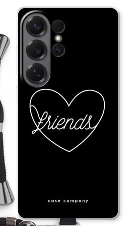 Friends heart black