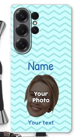 Personalized Face - Stripes Pattern