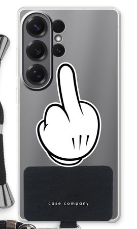 Mittelfinger schwarz