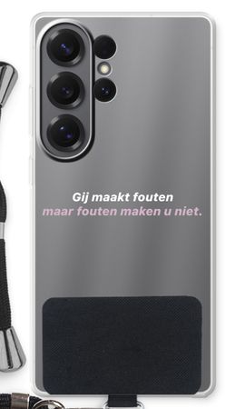 Fouten maken u niet