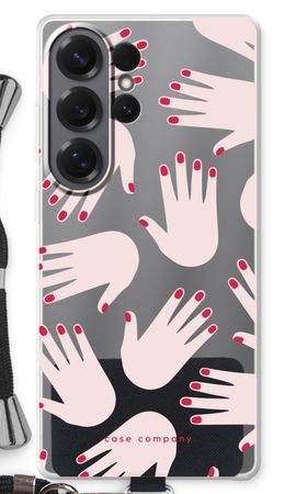 Hands pink