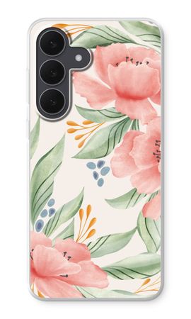 Fleurs roses douces