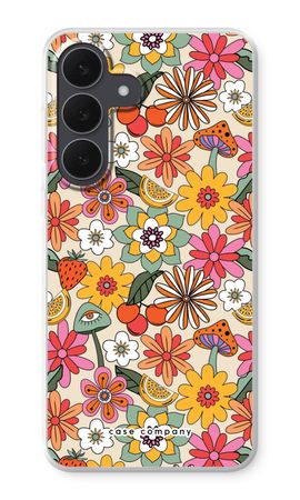 Retro Flowers N°2 - Yellow