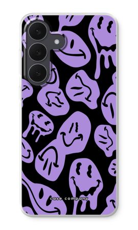 Melting Smiley - Purple