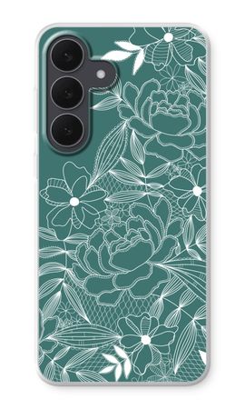 Flowers in lace
