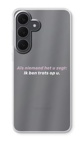 Ik ben trots op u