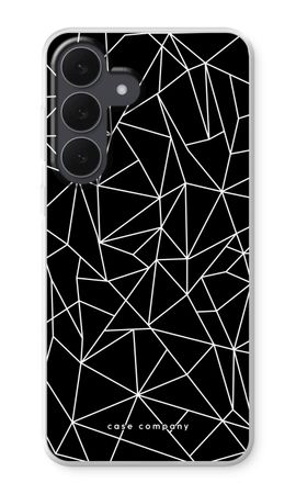Geometric lines white