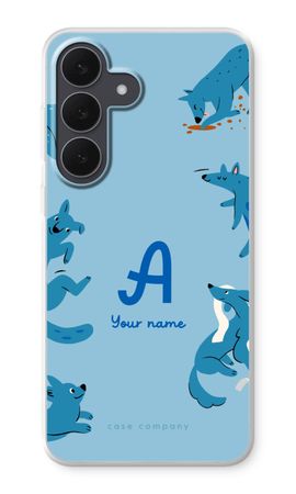 Playful Dogs Monogram