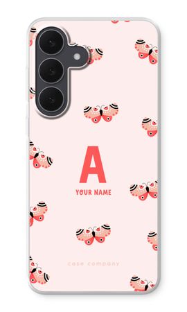 Rosy Butterflies Monogram