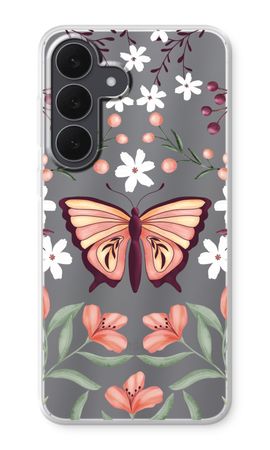 Butterfly in a floral world