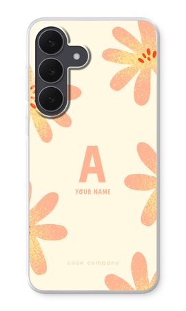 Peach Blossom Monogram