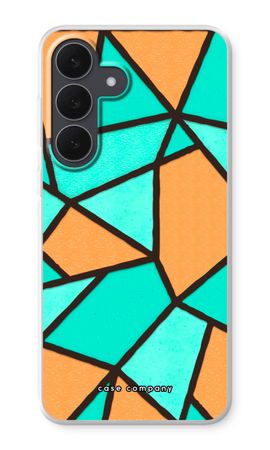 Stained glass - Orange