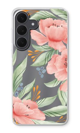 Fleurs roses douces
