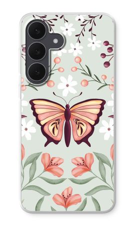 Butterfly in a floral world