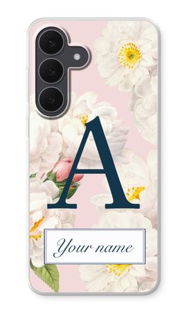 Lentebloemen witte rozen