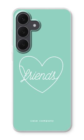 Friends heart pastel