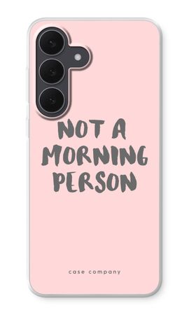 Morning person